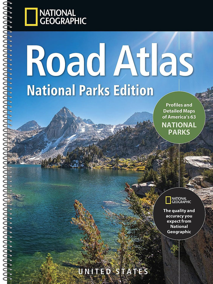 Atlas routier - US National Parks 2027 | National Geographic atlas National Geographic 