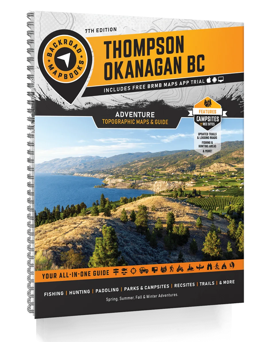 Atlas - Thompson Okanagan (Colombie Britannique) | Backroads Mapbooks atlas Backroads Mapbooks 