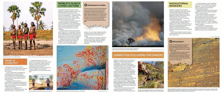 Australia Indigenous Journeys | Hema Maps carte routière Hema Maps 