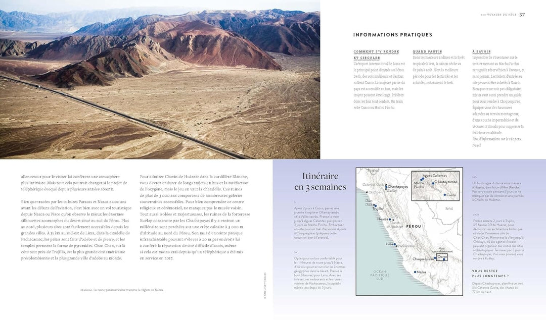 Beau livre - 100 voyages de rêve | Lonely Planet beau livre Lonely Planet 