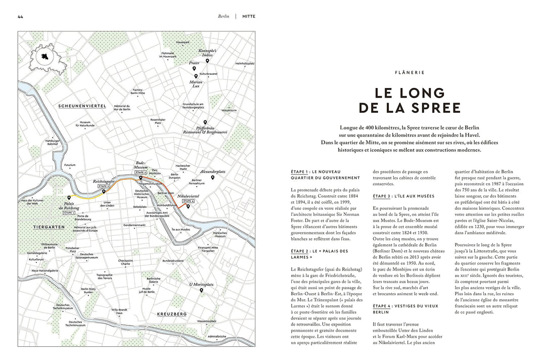 Beau livre - Berlin : Petit Atlas Hédoniste beau livre Dilibel 