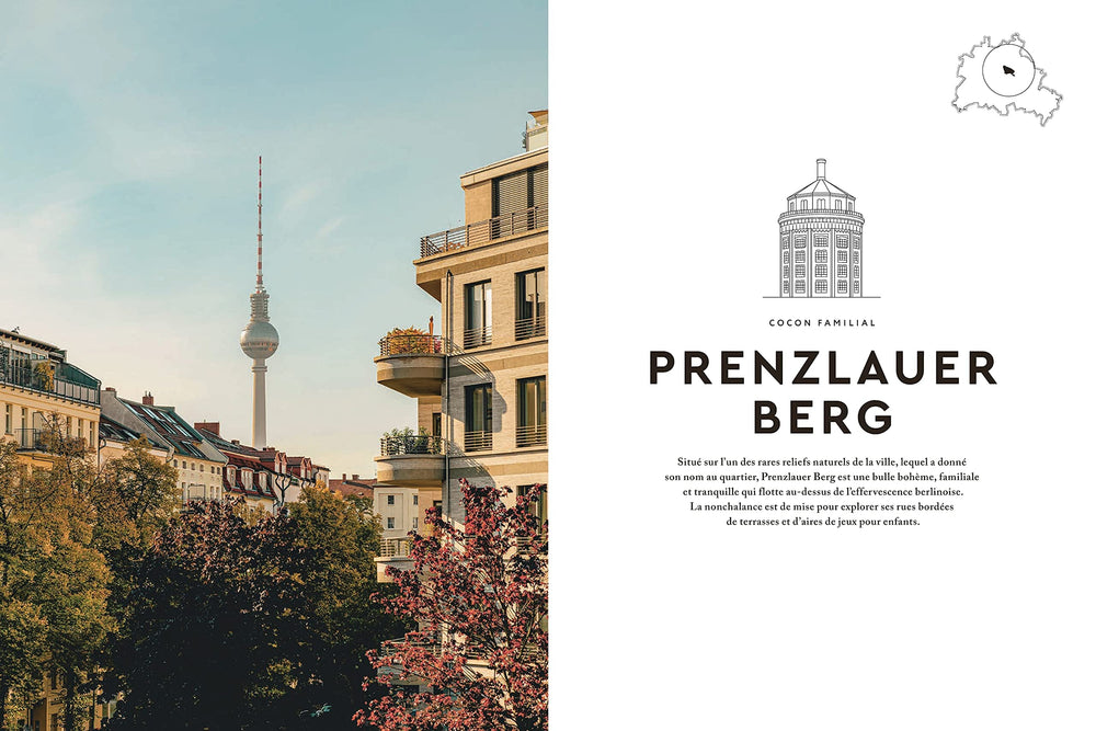 Beau livre - Berlin : Petit Atlas Hédoniste beau livre Dilibel 
