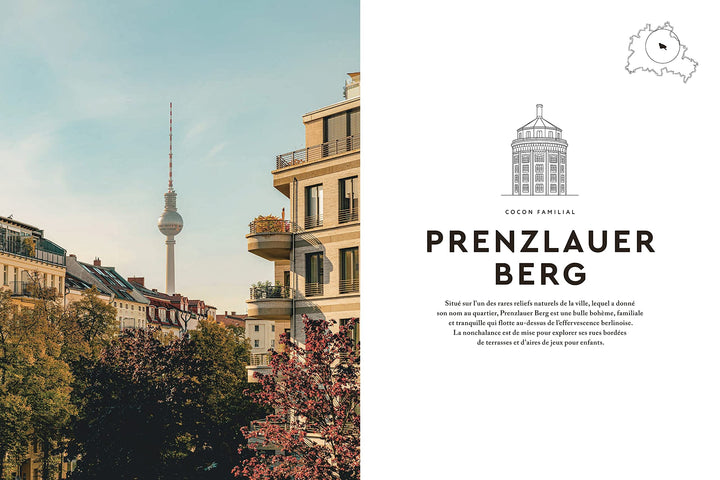 Beau livre - Berlin : Petit Atlas Hédoniste beau livre Dilibel 