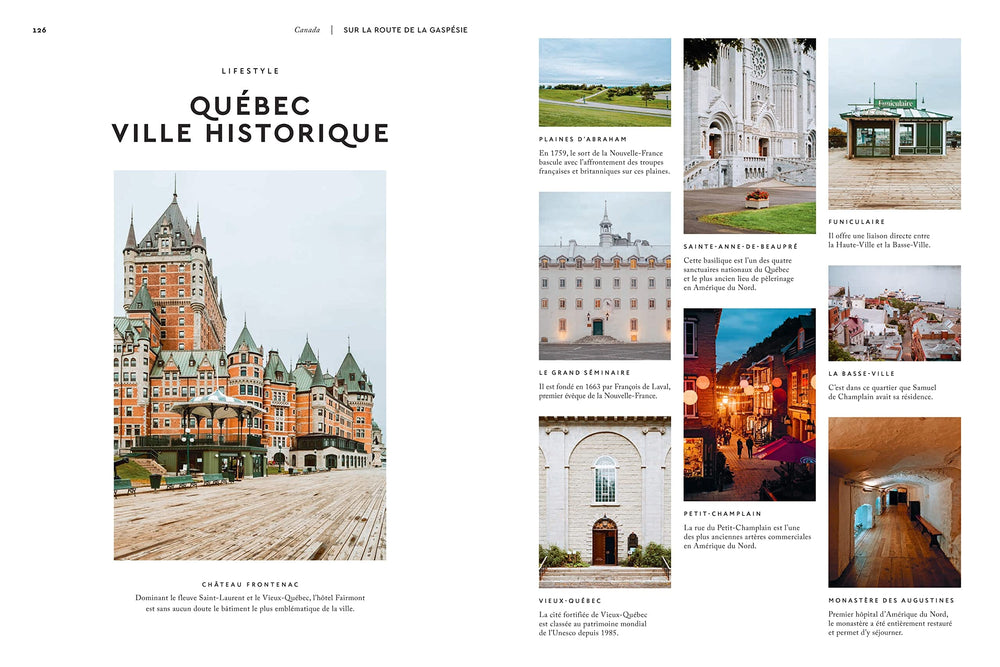 Beau livre - Canada : Petit Atlas Hédoniste beau livre Dilibel 