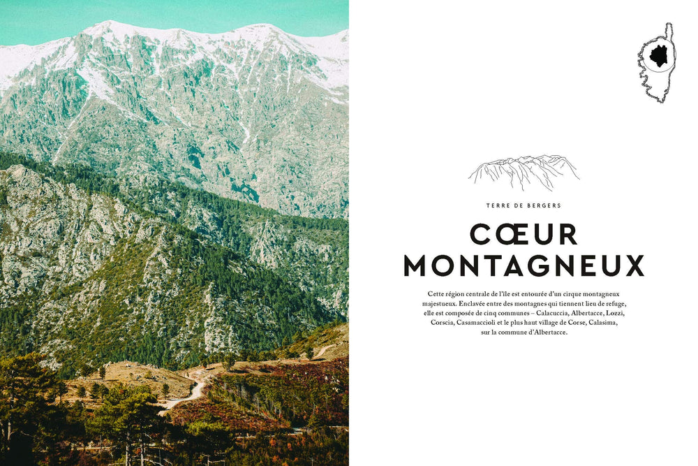 Beau livre - Corse : Petit Atlas Hédoniste beau livre Dilibel 
