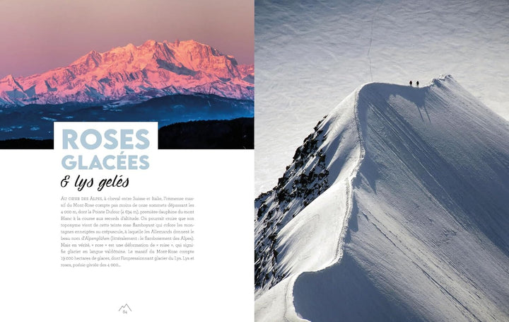 Beau livre - Dans l'intimité des Alpes : Découvrir les Alpes autrement beau livre Suzac Editions 