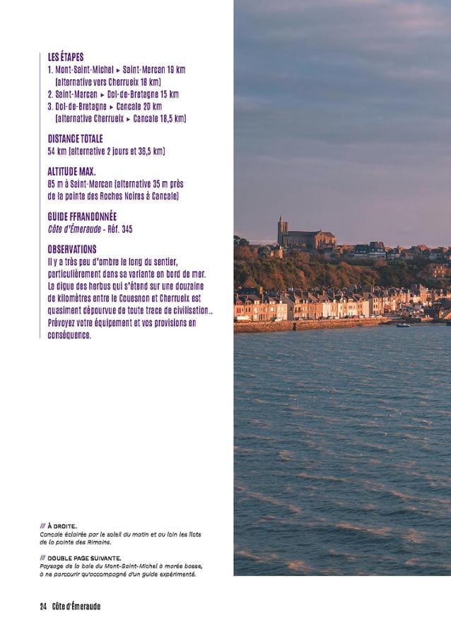 Beau livre - GR®34: Le sentier des Douaniers de la baie du mont-Saint-Michel à Saint-Nazaire | Glénat beau livre Glénat 