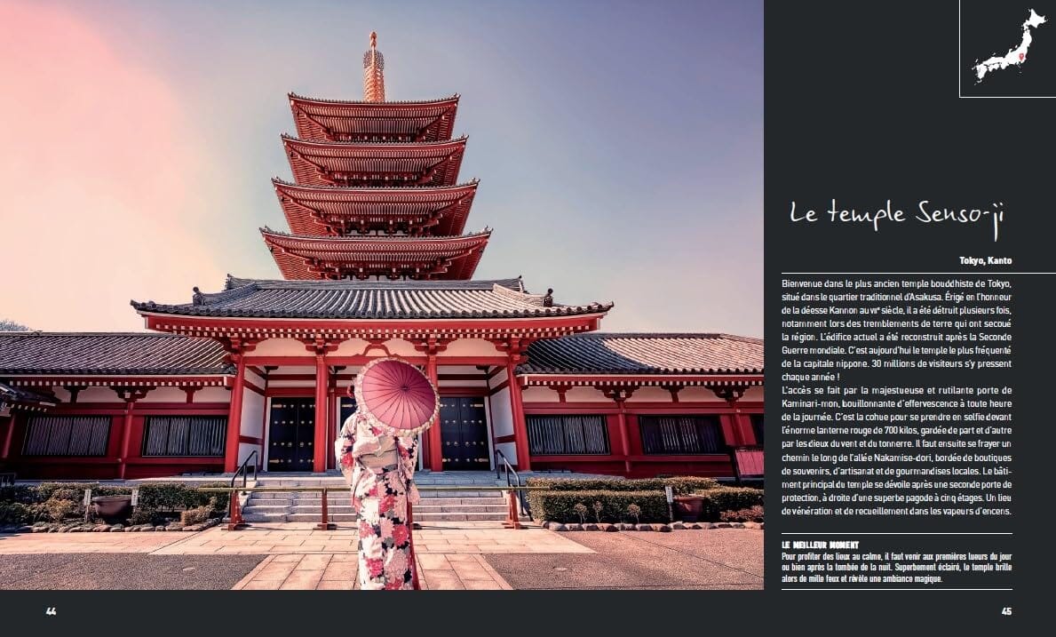 Beau livre - Le Japon à couper le souffle | Larousse beau livre Dilibel