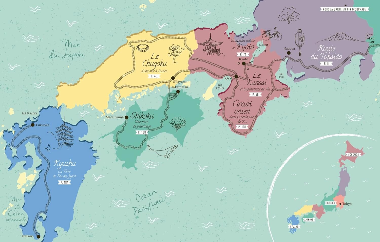 Beau livre - Le Japon en train | Hachette beau livre Hachette 