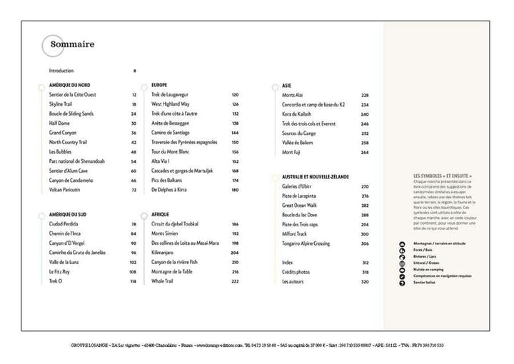 Beau livre - Les plus belles randonnées du monde - 200 marches fabuleuses | Bonneton beau livre Bonneton 