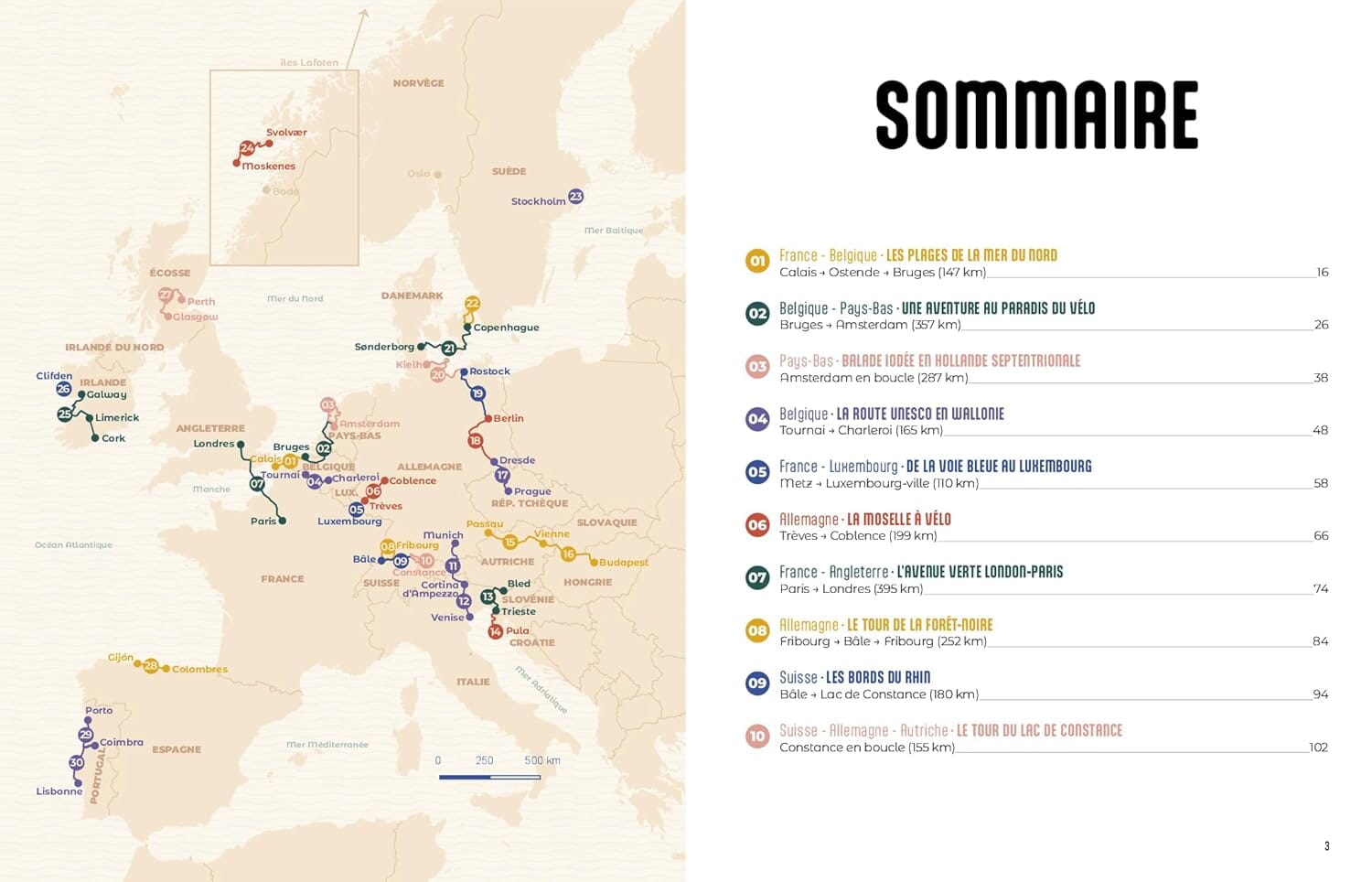Beau livre - L'Europe à vélo | Le Routard beau livre Hachette 