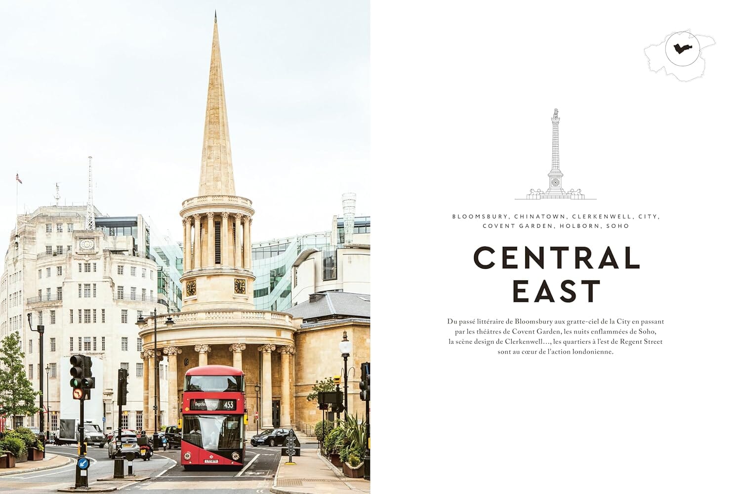 Beau livre - Londres : Petit Atlas Hédoniste | Chêne éditions beau livre Dilibel 