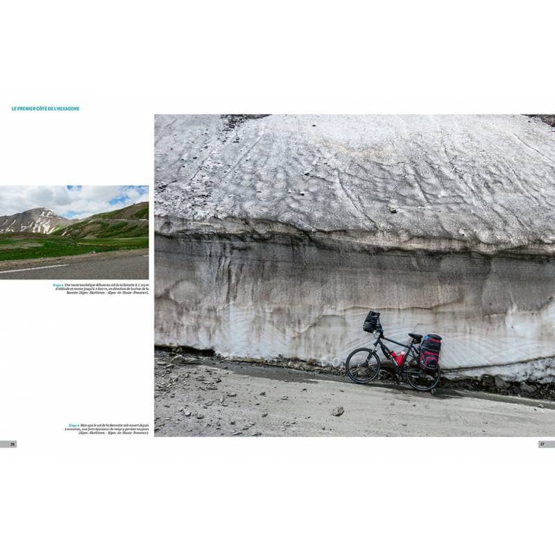 Beau livre - Mon tour de l'Hexagone à vélo | Chamina beau livre Chamina 