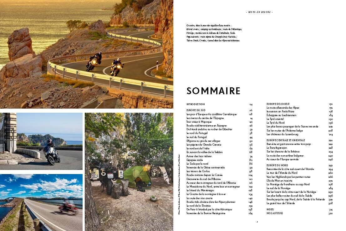 Beau livre - Moto en Europe | Lonely Planet beau livre Lonely Planet 
