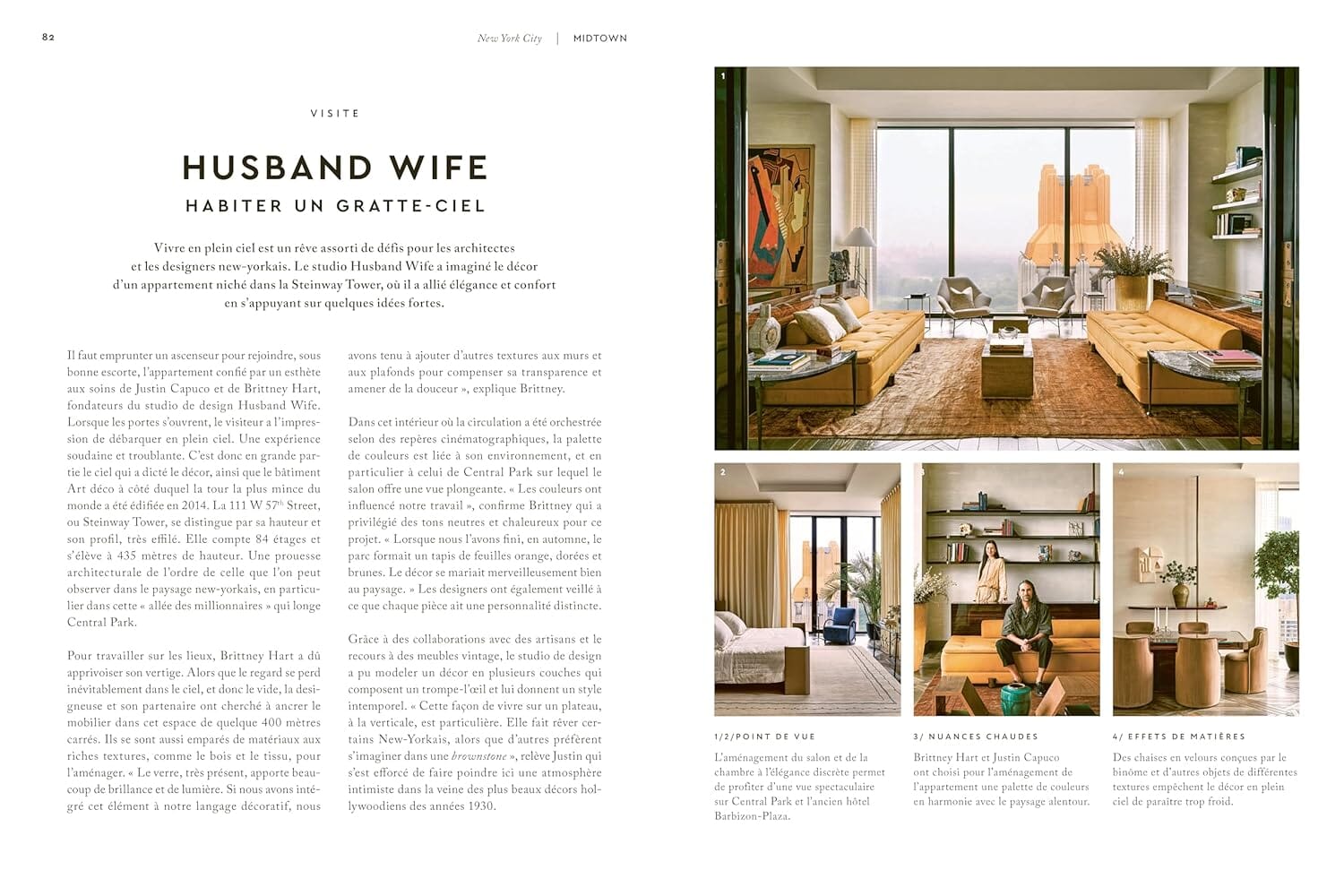 Beau livre - New York : Petit Atlas Hédoniste | Chêne éditions beau livre Dilibel 