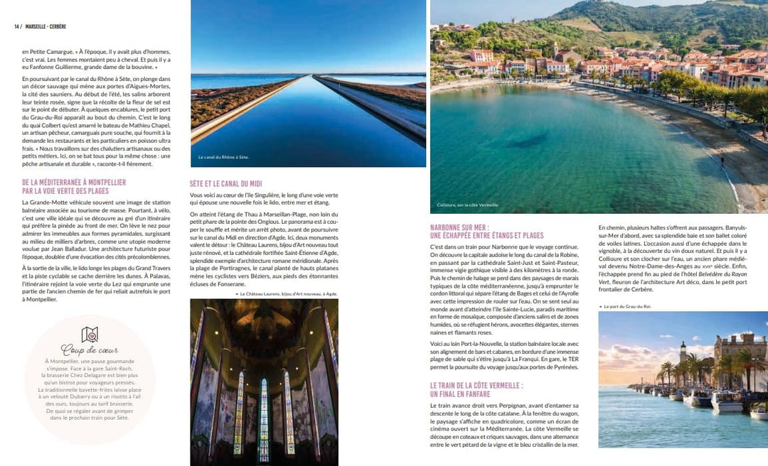 Beau livre - Où aller sans prendre l'avion? 50 itinéraires pour découvrir l'Europe | Larousse beau livre Lonely Planet 