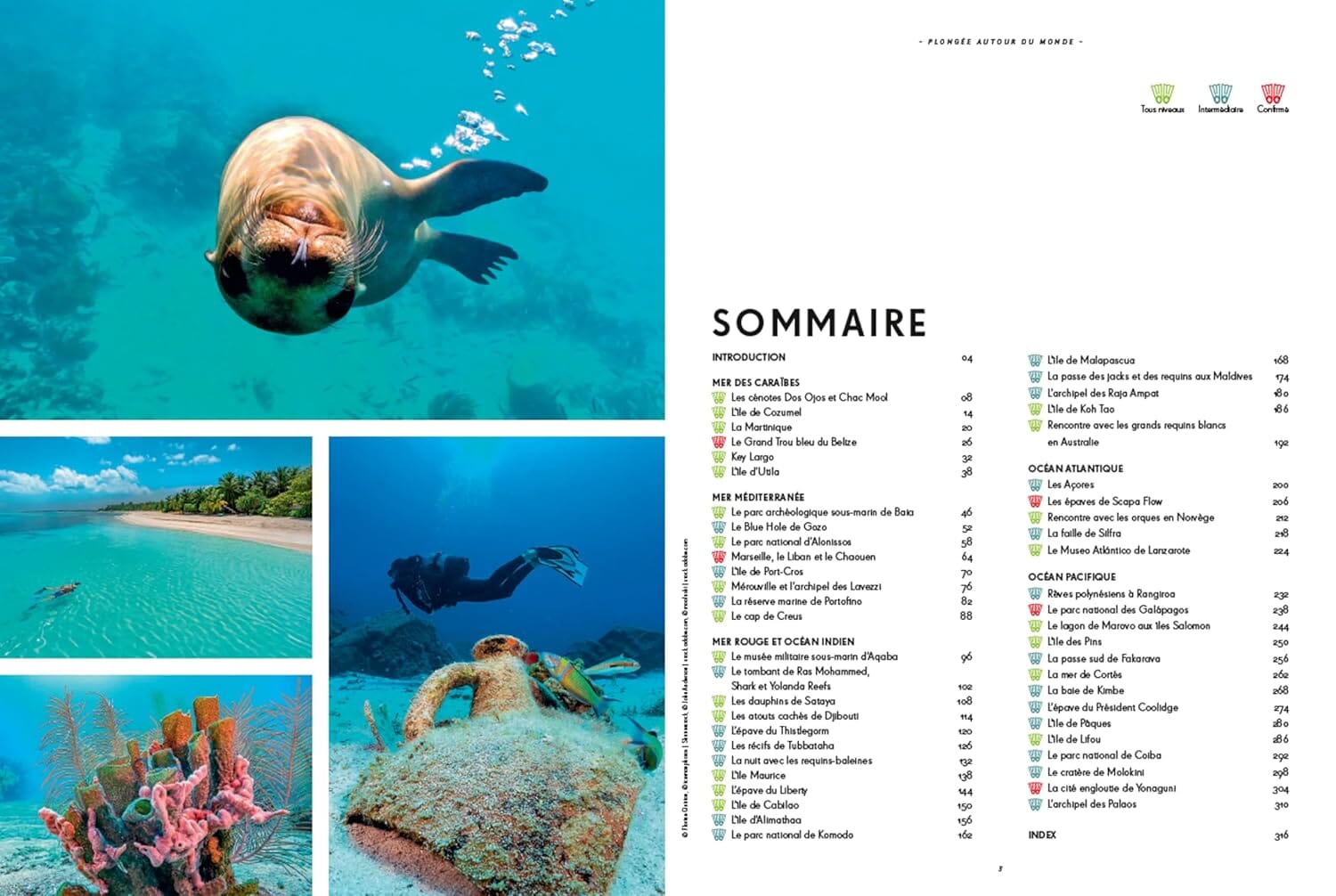 Beau livre - Plongée autour du monde | Lonely Planet beau livre Lonely Planet 