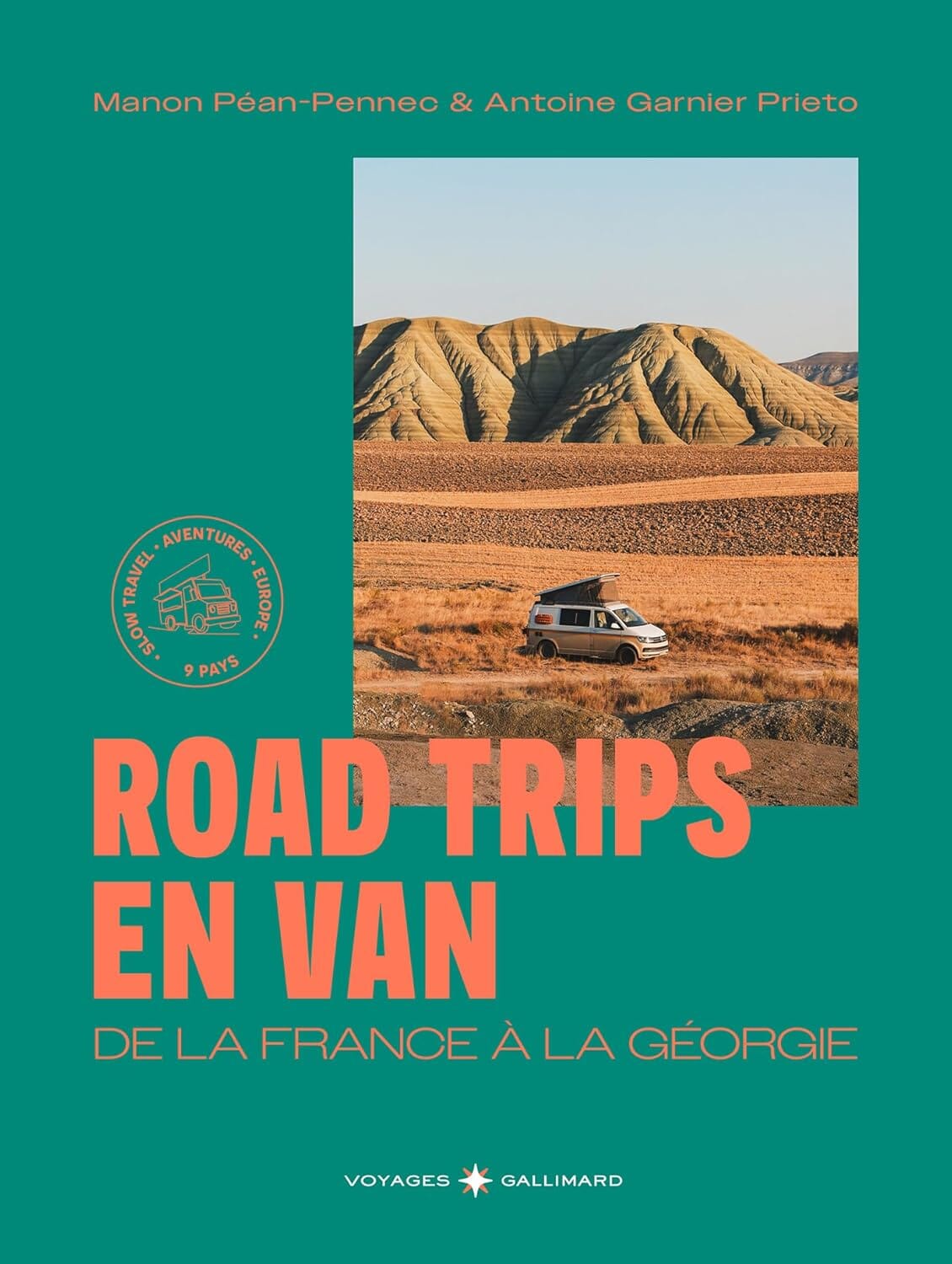 Beau livre - Road Trips en van, de la France à la Géorgie | Gallimard beau livre Gallimard 