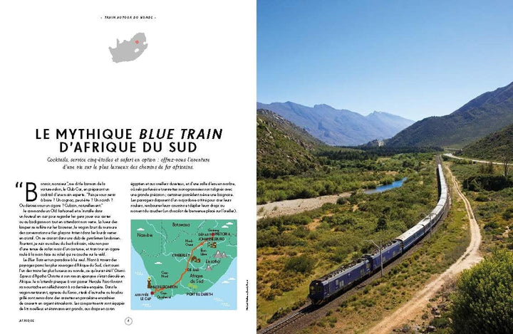 Beau livre - Train autour du monde, les plus beaux parcours sur les rails | Lonely Planet beau livre Lonely Planet 