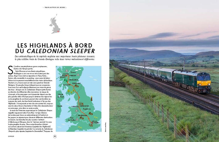 Beau livre - Train autour du monde, les plus beaux parcours sur les rails | Lonely Planet beau livre Lonely Planet 