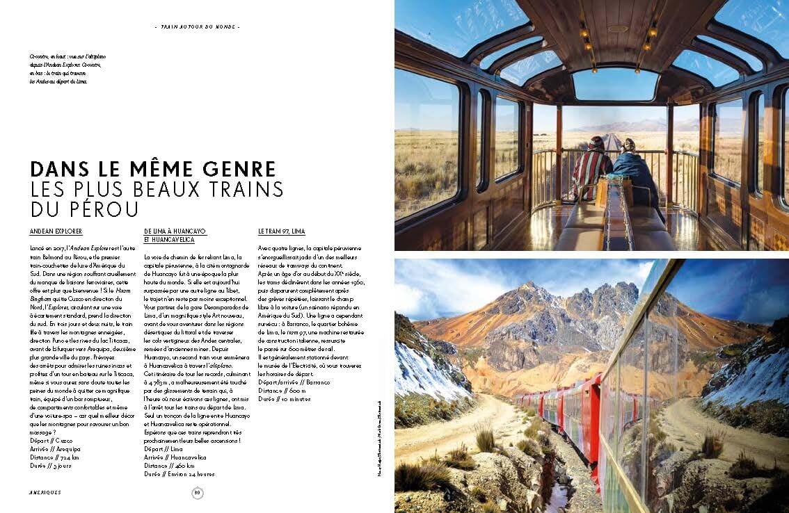 Beau livre - Train autour du monde, les plus beaux parcours sur les rails | Lonely Planet beau livre Lonely Planet 