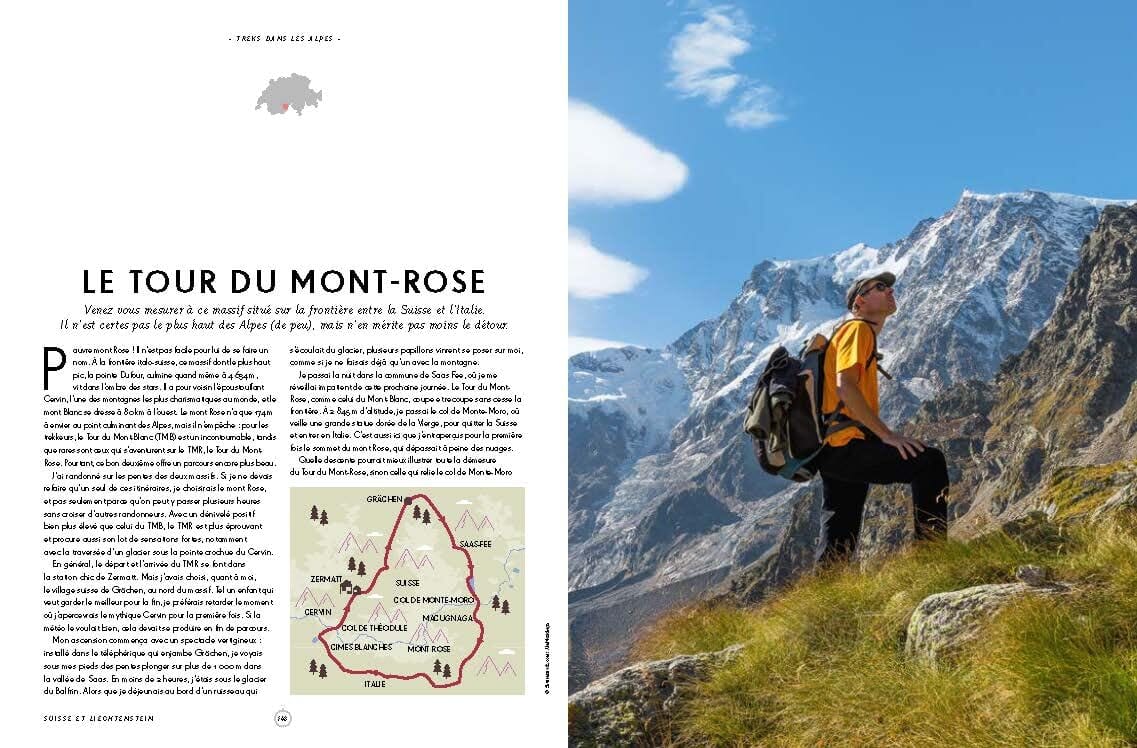 Beau livre - Treks dans les Alpes - 50 randonnées en France, Italie, Suisse, Autriche, Slovénie, Allemagne et au Liechtenstein | Lonely Planet beau livre Lonely Planet 