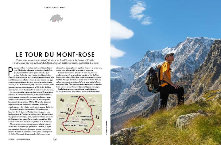 Beau livre - Treks dans les Alpes - 50 randonnées en France, Italie, Suisse, Autriche, Slovénie, Allemagne et au Liechtenstein | Lonely Planet beau livre Lonely Planet 