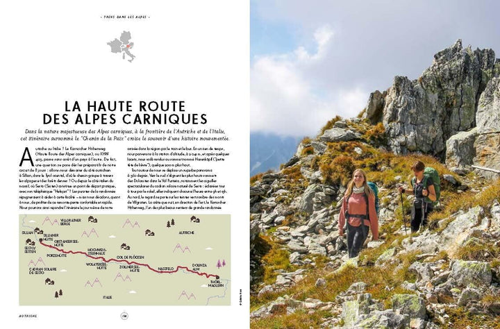 Beau livre - Treks dans les Alpes - 50 randonnées en France, Italie, Suisse, Autriche, Slovénie, Allemagne et au Liechtenstein | Lonely Planet beau livre Lonely Planet 