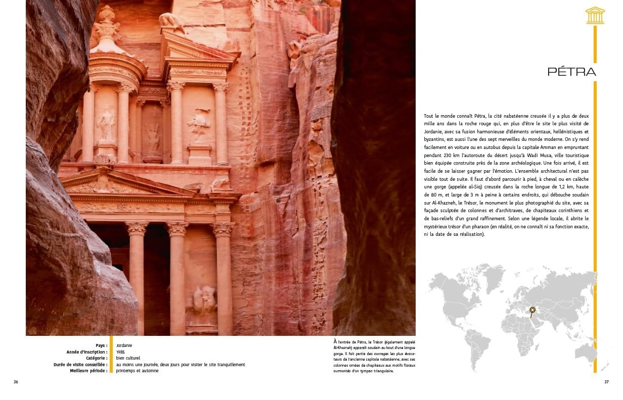 Beau livre - UNESCO : Voyage à travers les trésors de l'Humanité beau livre Dilibel 