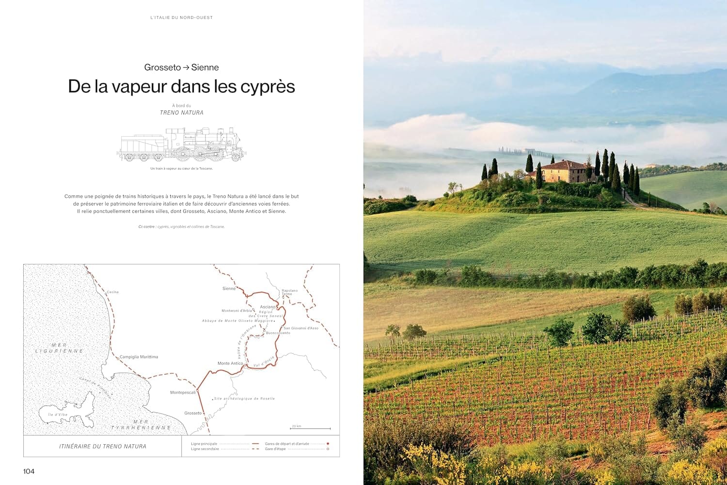 Beau livre - Voir l'Italie en train | Chêne éditions beau livre Dilibel 