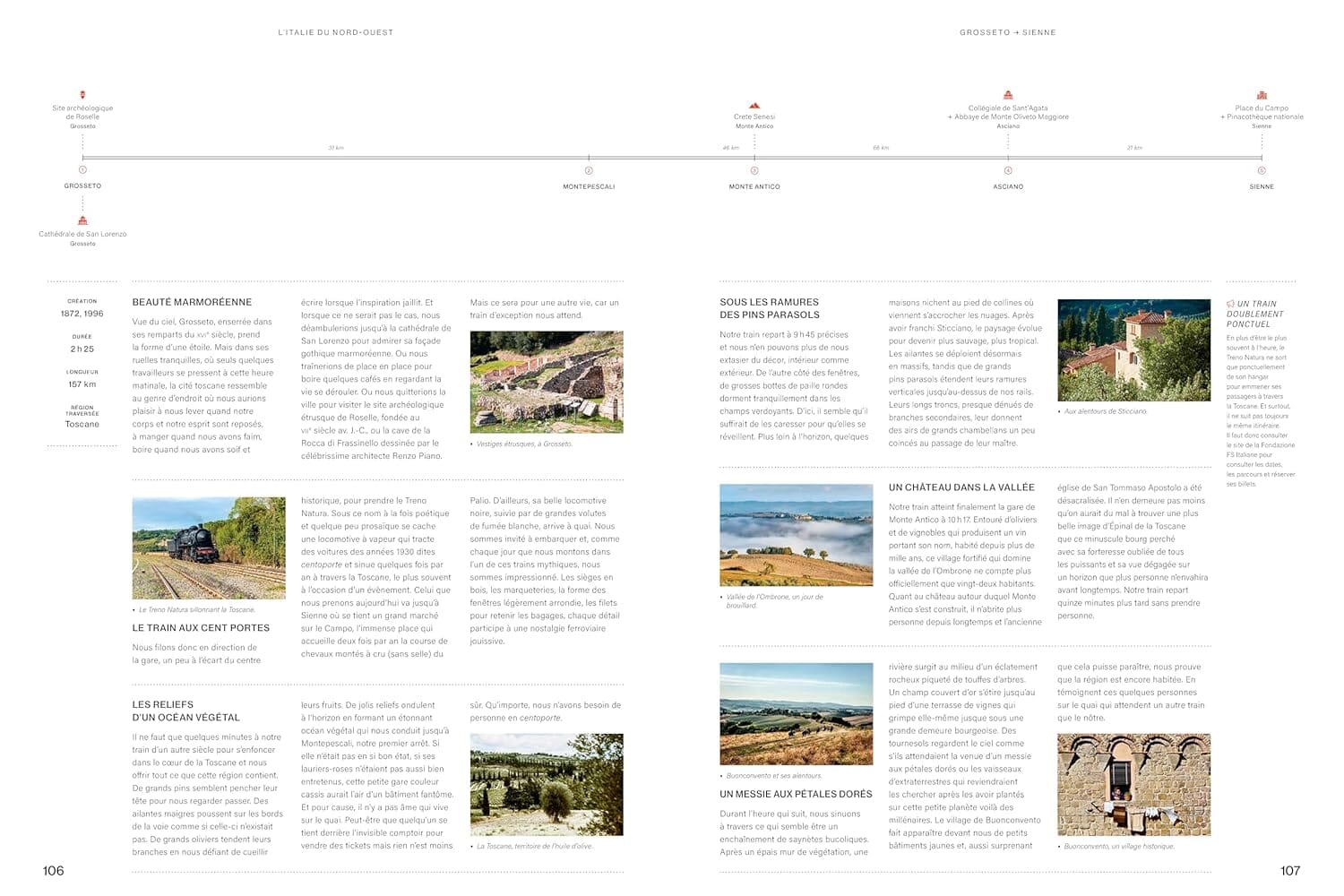Beau livre - Voir l'Italie en train | Chêne éditions beau livre Dilibel 