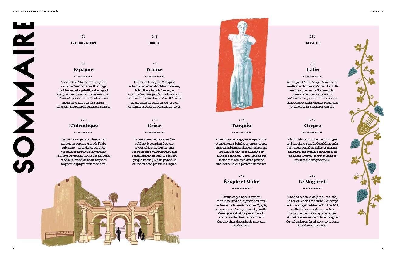 Beau livre - Voyage autour de la Méditerranée | Lonely Planet beau livre Lonely Planet 