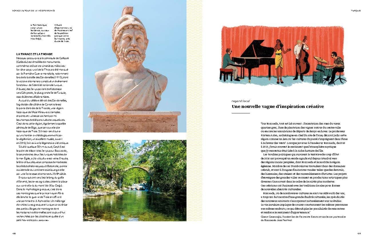 Beau livre - Voyage autour de la Méditerranée | Lonely Planet beau livre Lonely Planet 