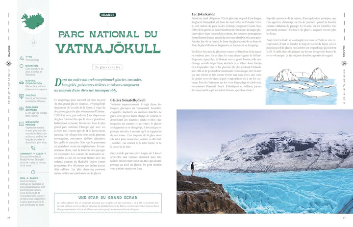 Beau livre - Voyages Nature : Les 100 plus beaux sites de la planète | Le Routard beau livre Hachette 