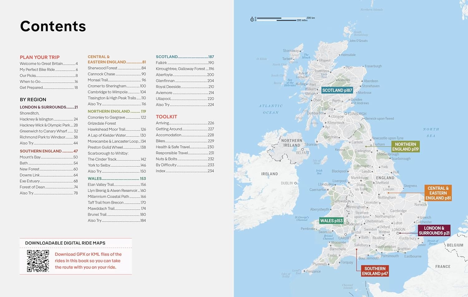 Best Bike Rides - Great Britain - Édition 2023 | Lonely Planet guide cycliste Lonely Planet EN 
