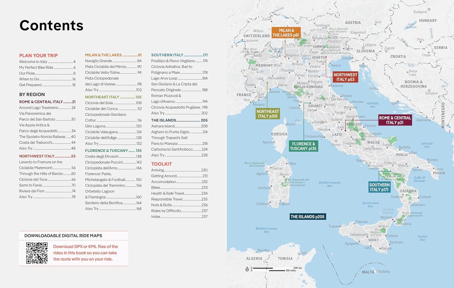 Best Bike Rides - Italy - Édition 2023 | Lonely Planet guide cycliste Lonely Planet EN 