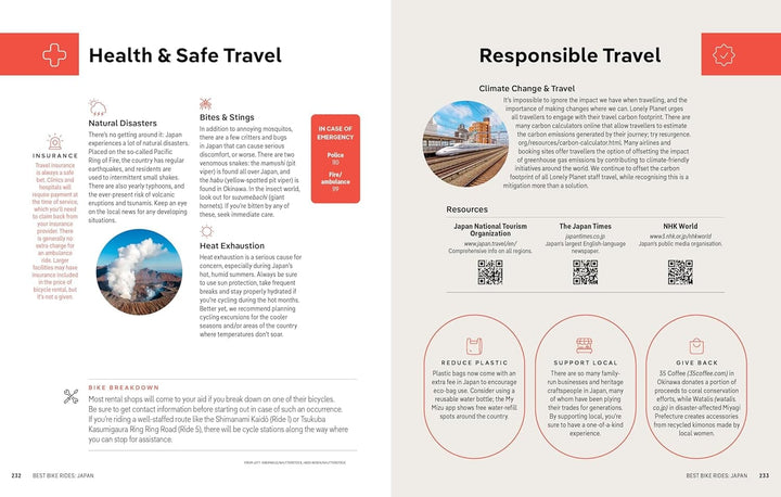 Best Bike Rides - Japan - Édition 2025 | Lonely Planet guide cycliste Lonely Planet EN 