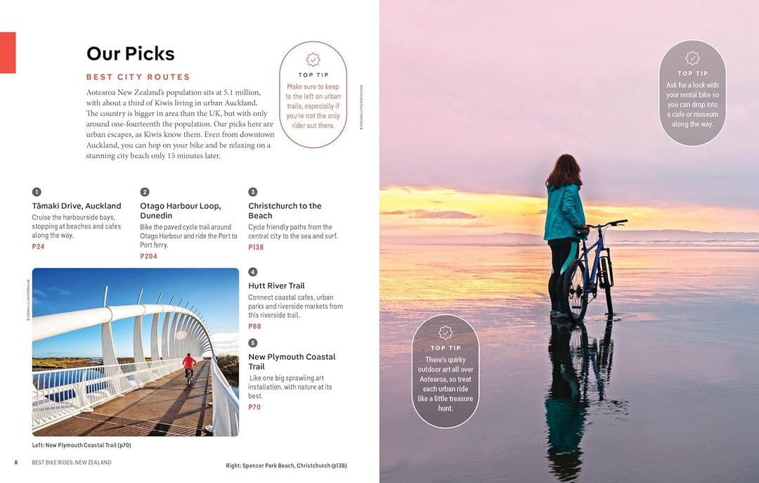 Best Bike Rides - New Zealand - Édition 2023 | Lonely Planet guide cycliste Lonely Planet EN 