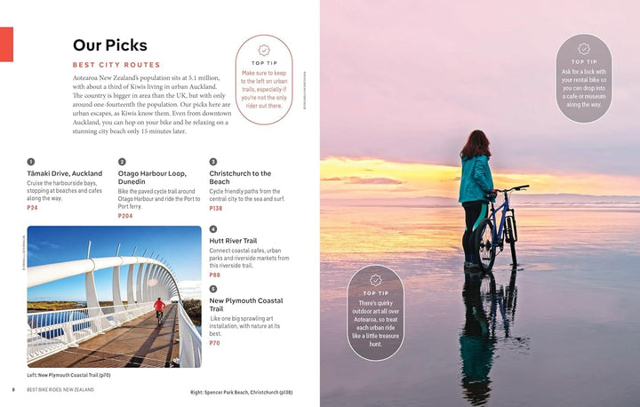 Best Bike Rides - New Zealand - Édition 2023 | Lonely Planet guide cycliste Lonely Planet EN 