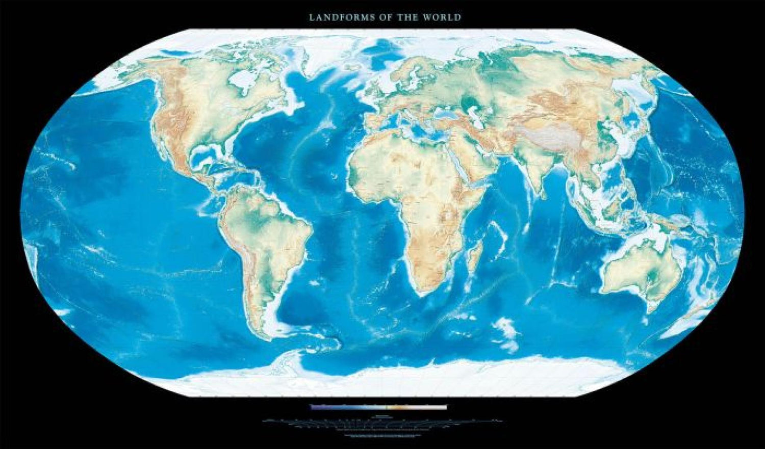 World Wall Map - Physical | Raven Maps
