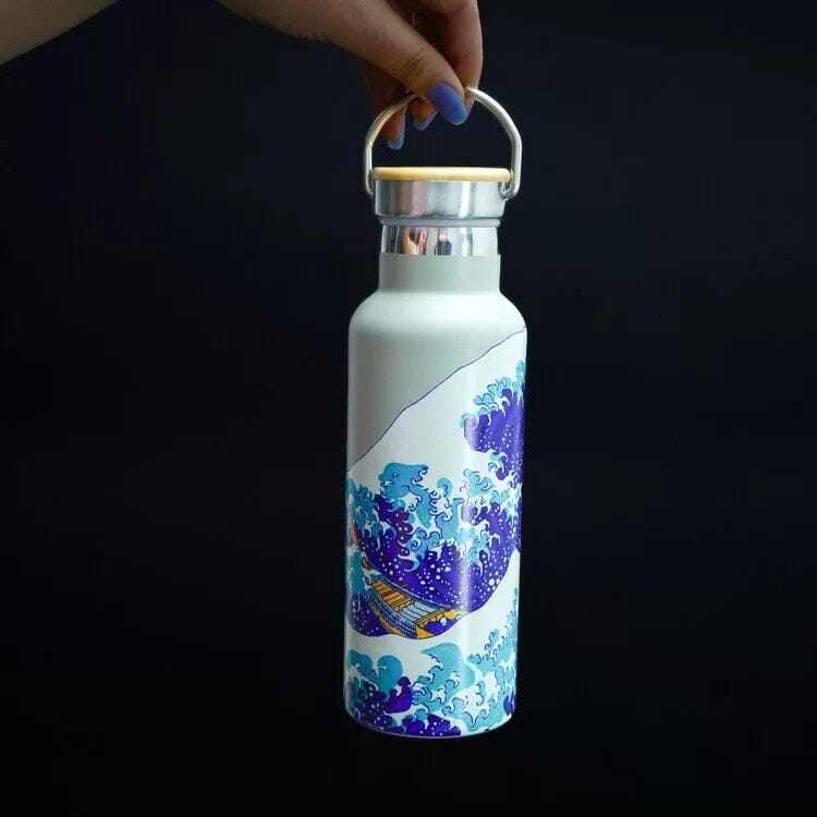 Bouteille isotherme Hokusai - La Grande Vague de Kanagawa - 500 ml accessoire Hokusai 