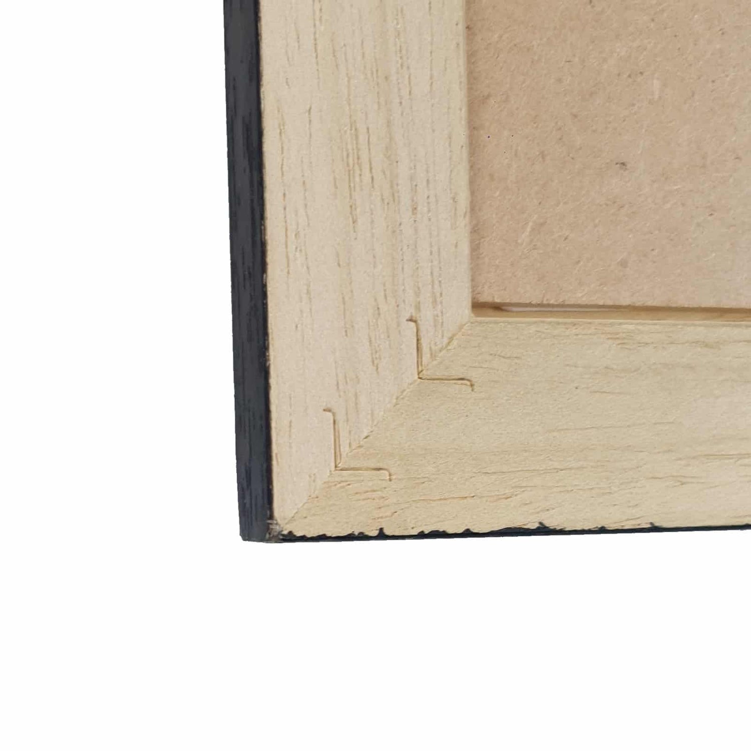 Cadre 50 x 70 cm, Bois Massif Noir | Dénivelés Editions carte en relief Dénivelés Editions 