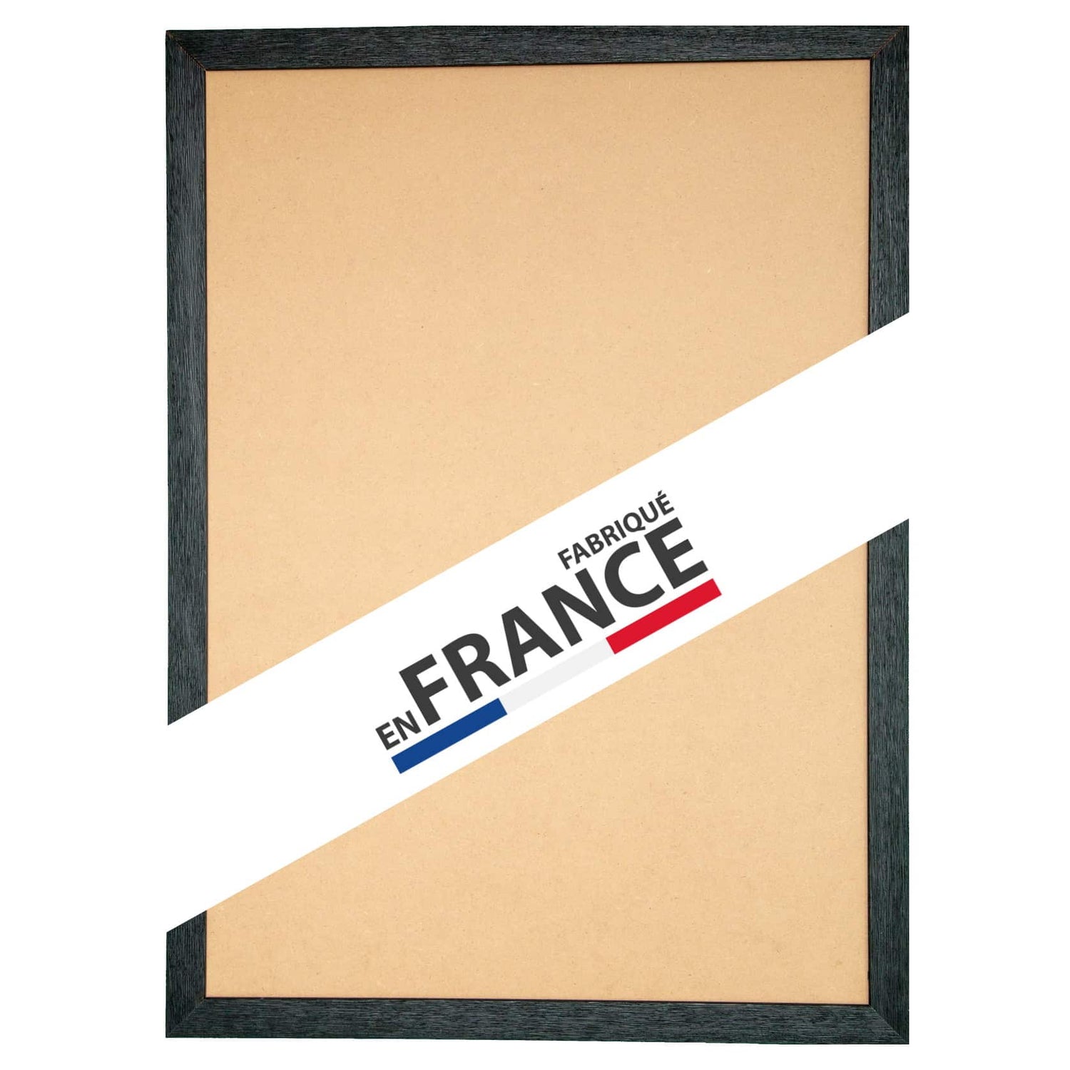 Cadre 50 x 70 cm, Bois Massif Noir | Dénivelés Editions carte en relief Dénivelés Editions 