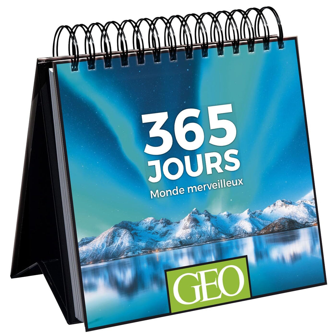 Calendrier - Merveilles du monde en 365 jours | Geo guide pratique Dilibel 