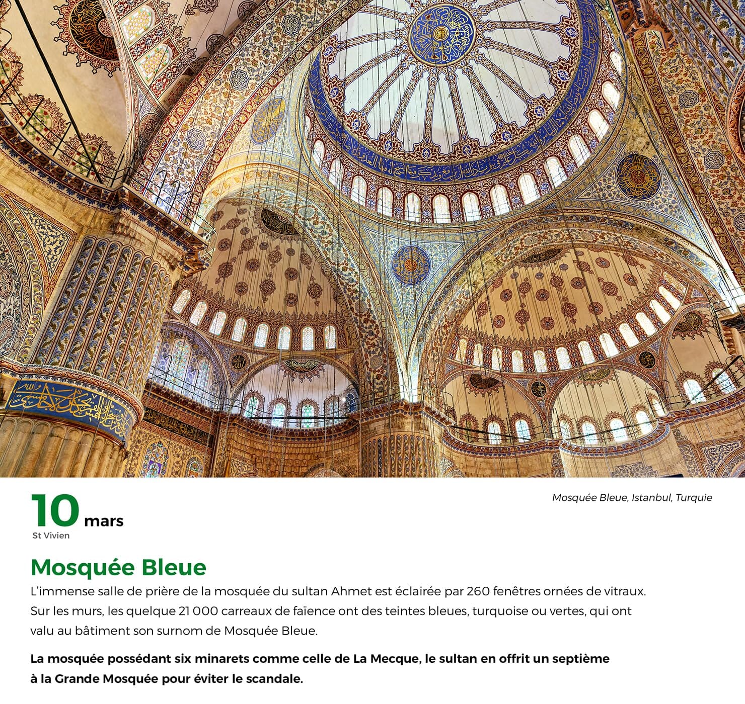 Calendrier - Merveilles du monde en 365 jours | Geo guide pratique Dilibel 