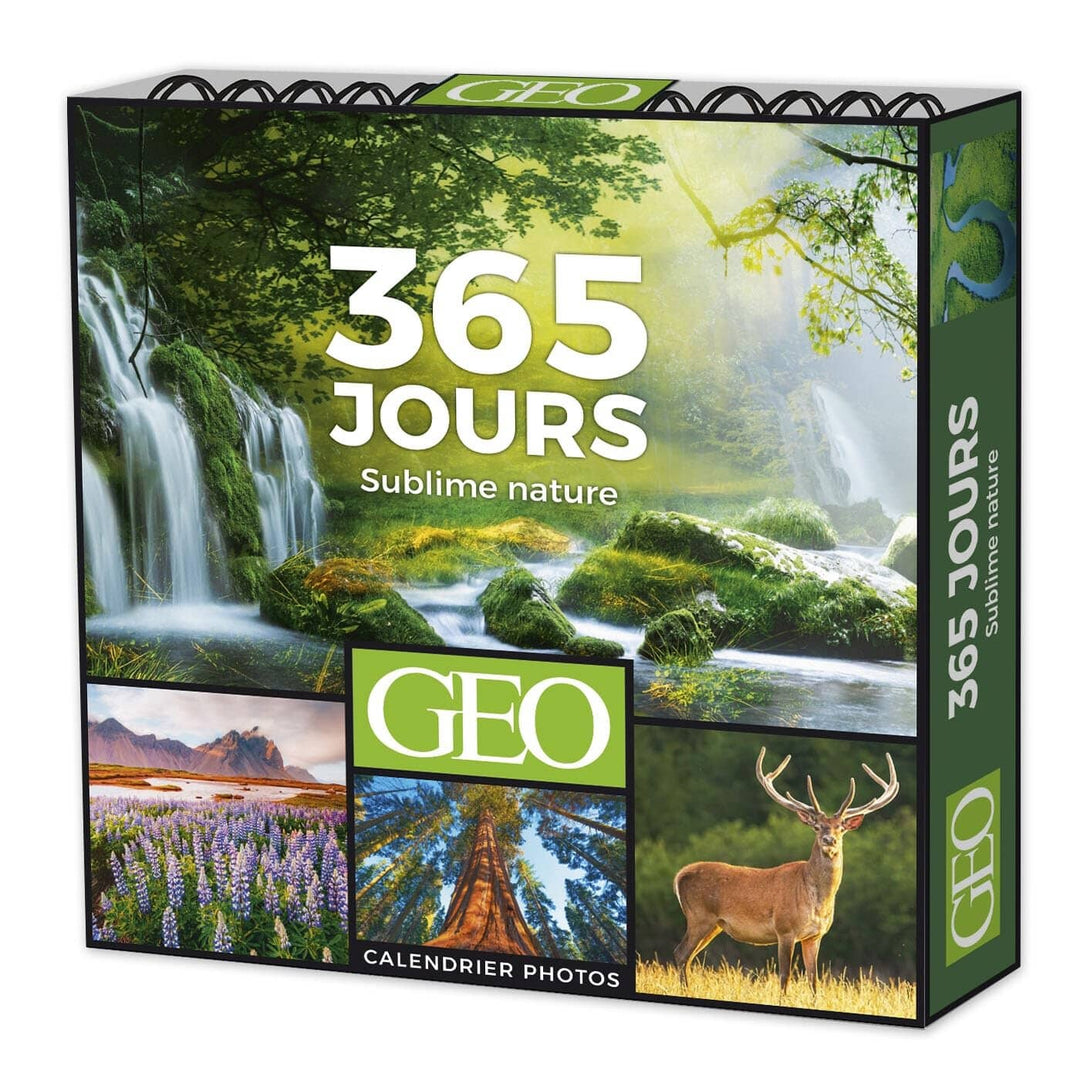 Calendrier - Sublime nature en 365 jours | Geo guide pratique Dilibel 