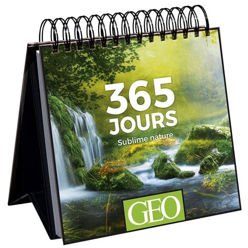 Calendrier - Sublime nature en 365 jours | Geo guide pratique Dilibel 