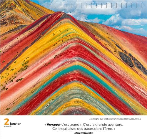 Calendrier - Sublime nature en 365 jours | Geo guide pratique Dilibel 