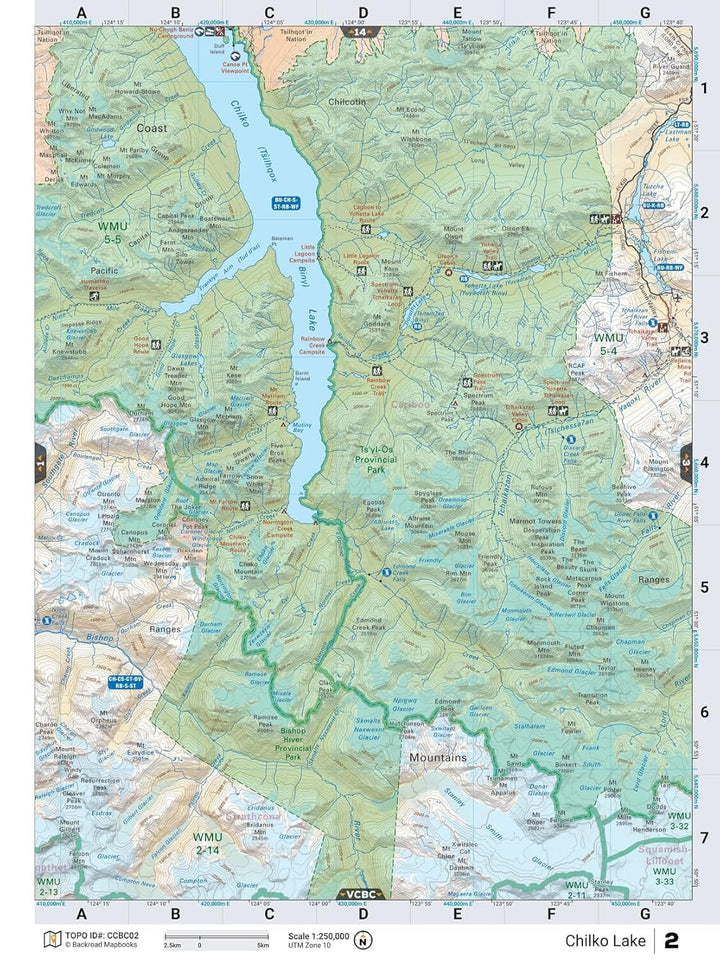 Cariboo Chilcotin Coast BC MapBook | Backroads Mapbooks atlas Backroads Mapbooks 