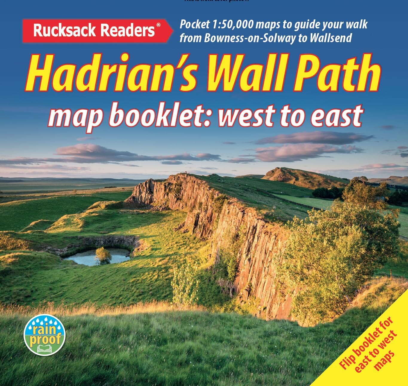 Carnet de cartes de randonnées - Hadrian's Wall Path | Rucksack Readers carte de randonnée Rucksack Readers 